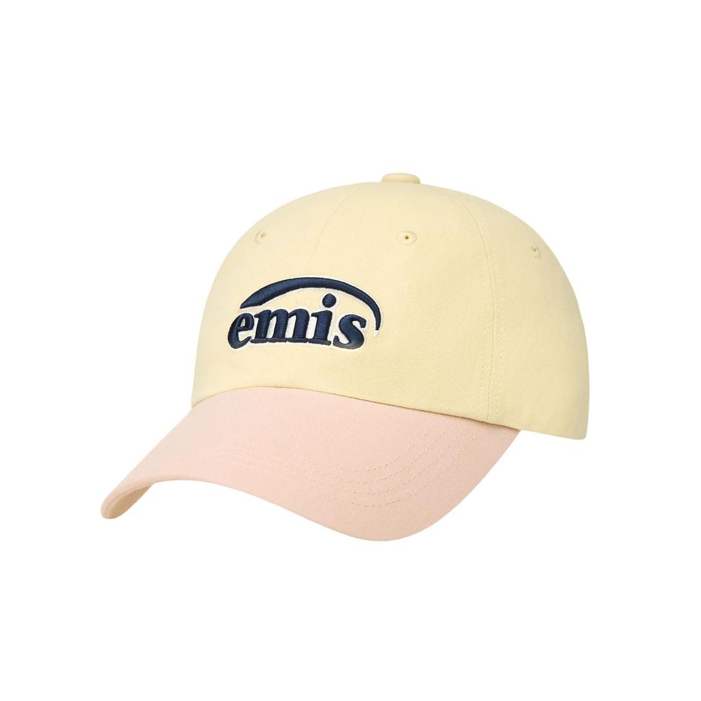 [EMIS] DUO LOGO TWO TONE BALL CAP - 6 Retro-Chic Colors