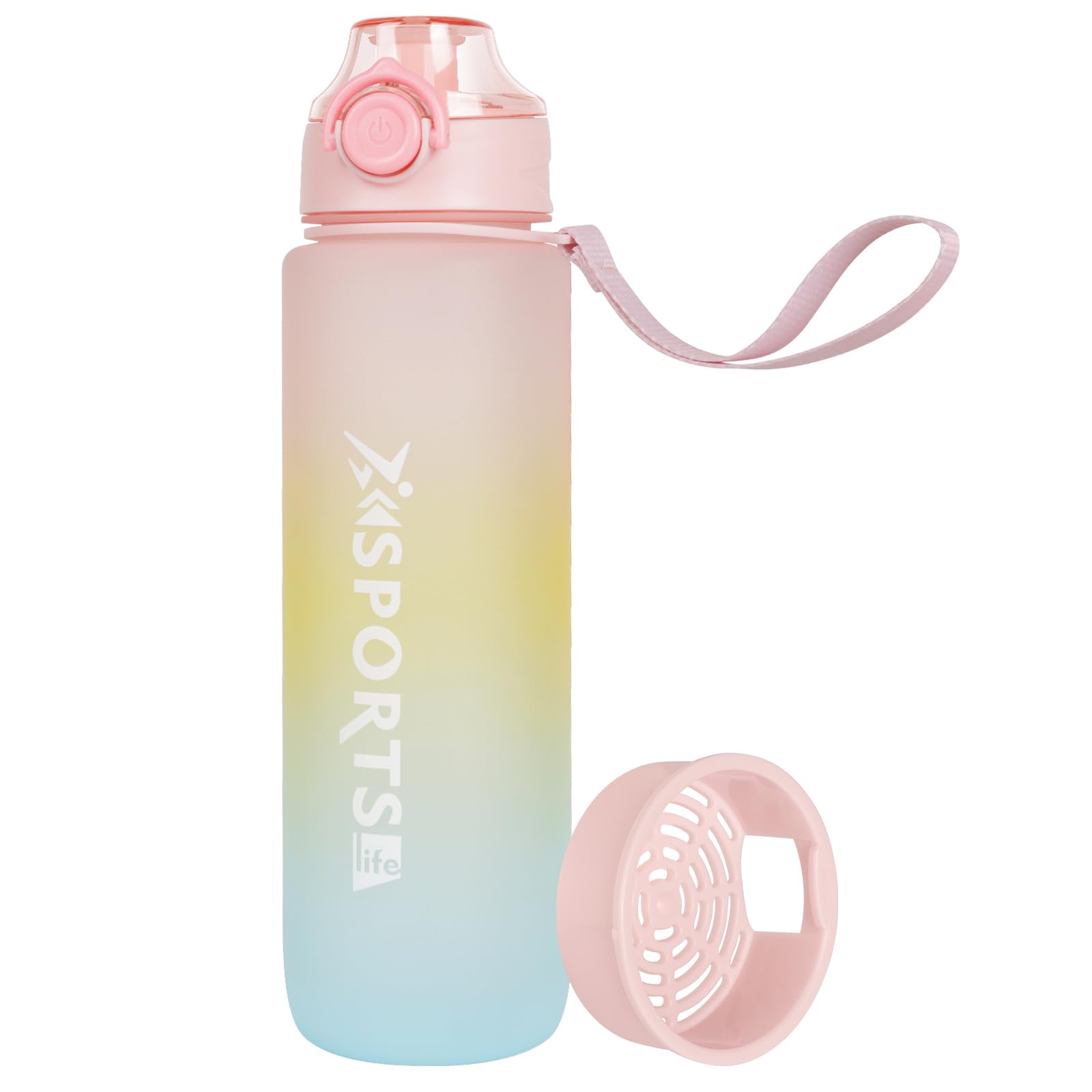 

QuiExact 1 Liter Water Bottle, Large Capacity, BPA-Free, Cold and Heat Resistant, 1000ml, Ultra-Lightweight, Leak-Proof, Portable, Capacity