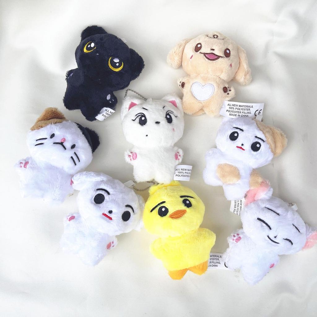 EN Plush Keychain Doll: Liang Zhenyuan, Shen Zai Lun, Park Zongxing, JAY Park, Chengxun Characters