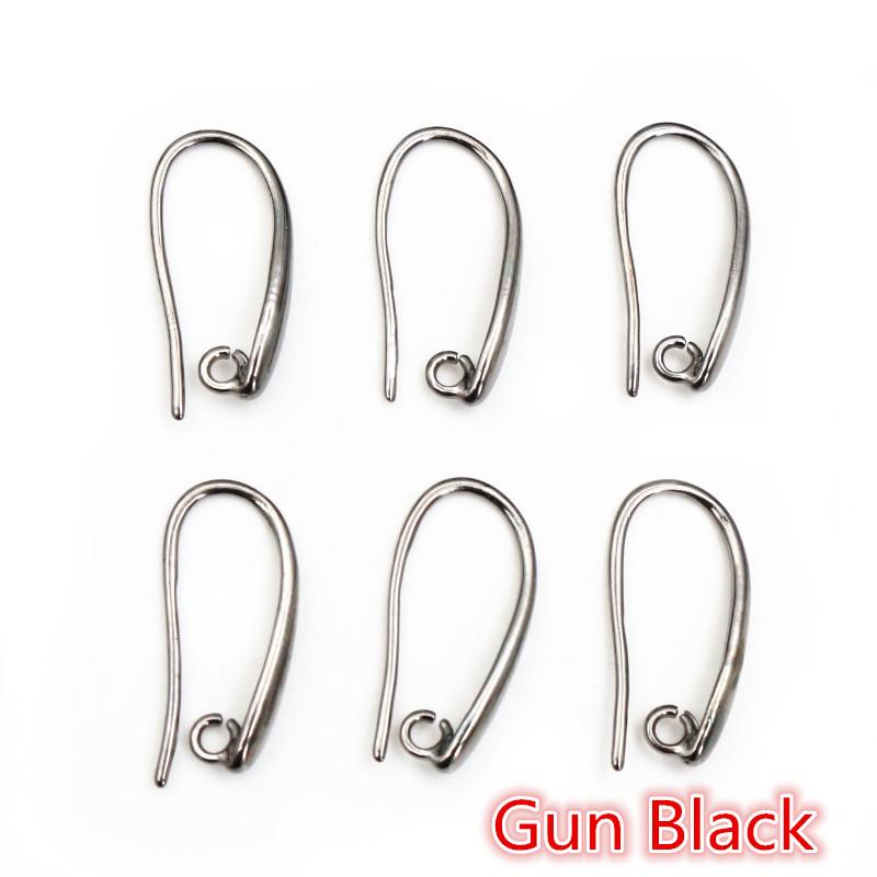 10pcs 3-Styles High Quality Classic Bronze Gold Silver Plated Brass French Earring Hooks Wire Settings Base Settings Whole Sale