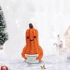 Handmade Wool Knitted Ornaments, Cute Positive Energy Funny Doll Ornaments