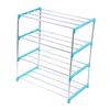 3/4 Layers Stainless Steel Shoe Rack Storage Cabinet Shelf Holder Home Organizer