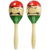 Zen-On Maracas, Egg-Shaped, Three Colors, ZMR-5/TRI