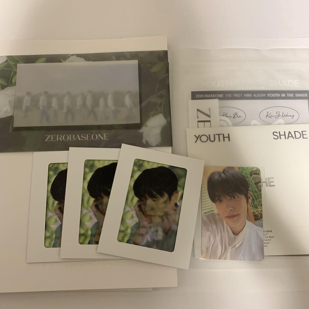 

[USED] ZEROBASEONE YOUTH IN THE SHADE SET