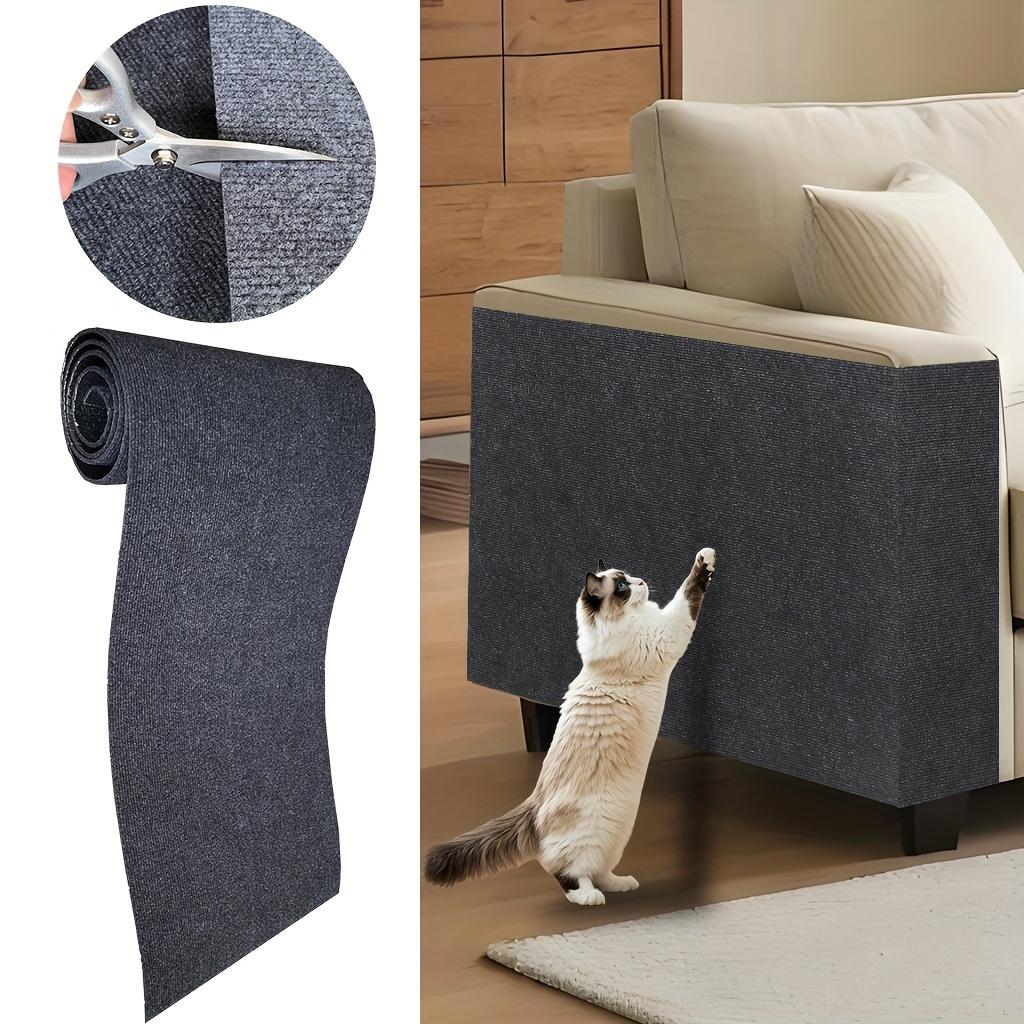 Furniture Protector for Cats That Can Be Trimmed Featuring a Self-Adhesive Scratching Mat To Safeguard Couches Doors, And Cat Tree Shelves from Claws