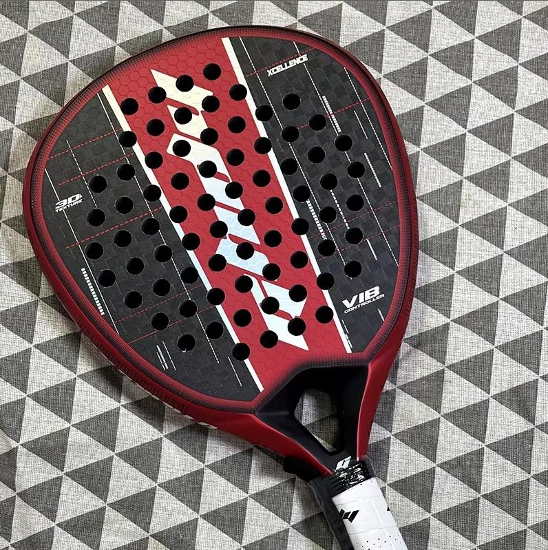 Hot Sale Top Quality Customization Factory Price 3K & 18K Carbon Fiber Tennis Beach Racket for Professional Players