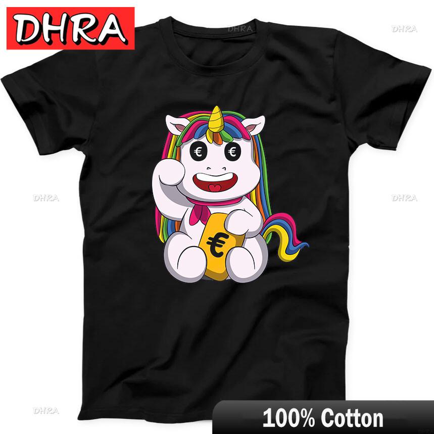 Unicorn Kawaii Unisexeki Neko Cat Funny Gift Tee Black T Shirt Streetwear Aesthetic Edgy TShirts Shirts for Gift Idea TShirt Male 4XL