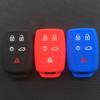 Silikon Auto Schlüsselabdeckung Hülle Für Volvo XC90 C70 S60 D5 V50 S40 C30 Schlüsselanhänger Hülle Für Schlüsselanhänger Alarm Auto Fernbedienung Scirocc