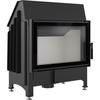 Steel Fireplace KRATKI ZIBI DECO 11 kW Ø 180 Installation Kit