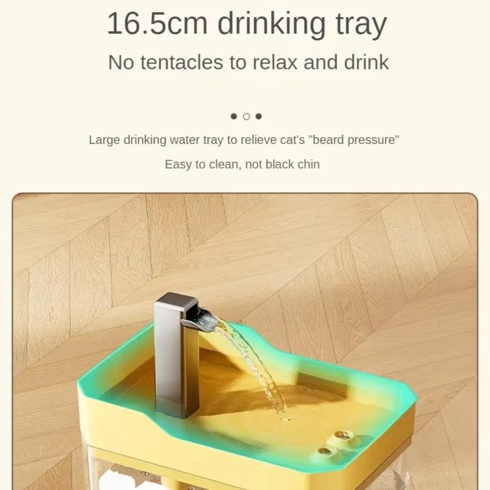 Anti-Dry Burning Cat Water Dispenser with Pump Pet Fountain Filter Cat Water Fountain Auto Filter