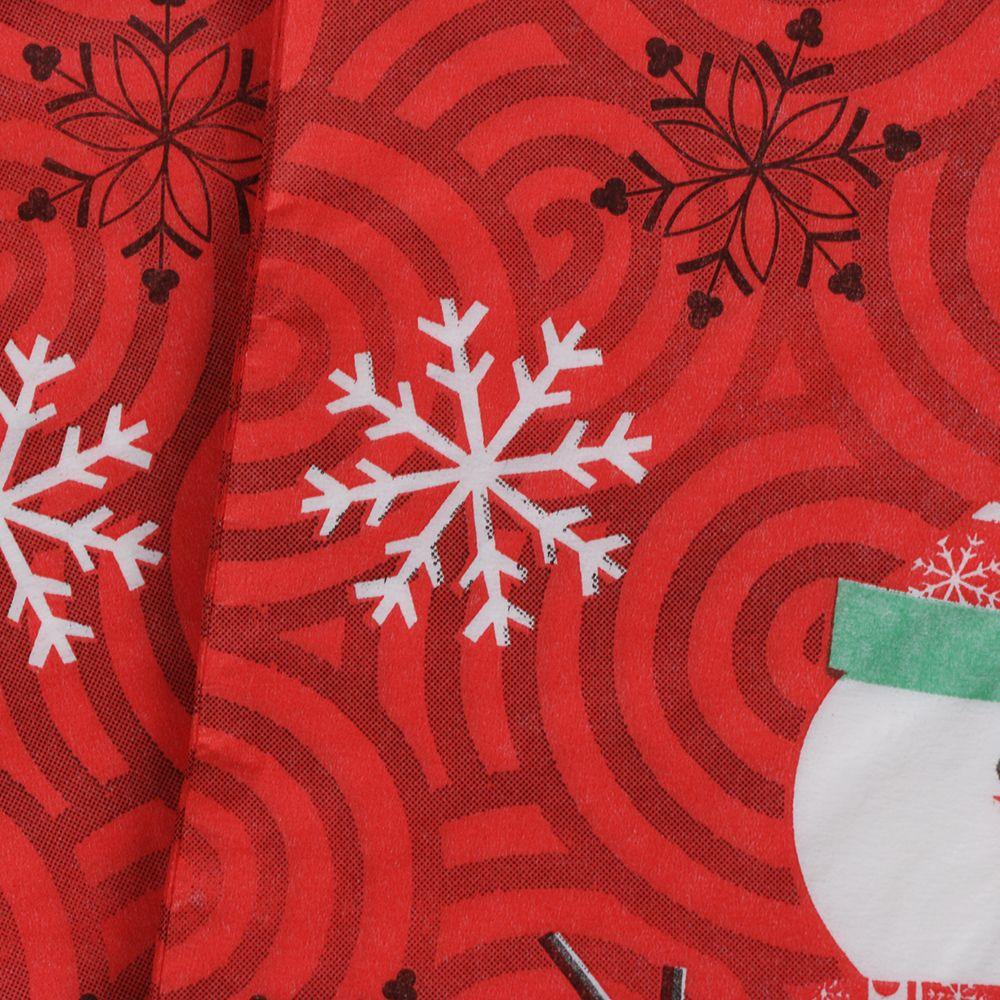 Home Decorative Santa Claus Table Decor Christmas Decoration Towel Printing Paper Napkin Serviette