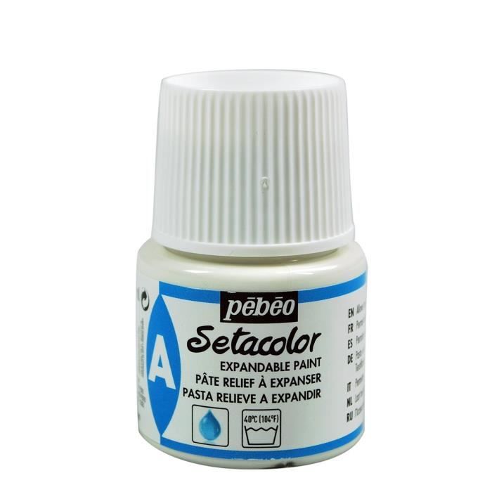 Expanding Relief Paste - Pébéo - Setacolor - 45ml - Multicolor - Made with Water