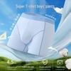 Teen Anti-Chafe Underwear: Antibacterial Mulberry Silk & Xinjiang Cotton for Junior & Senior High Boys