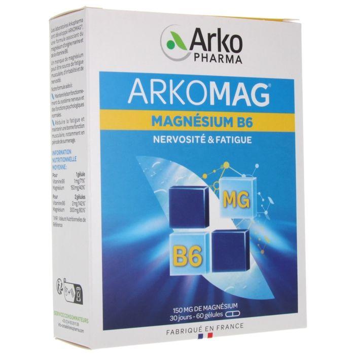 Arkopharma Arkomag Magnésium B6 60 Gel.