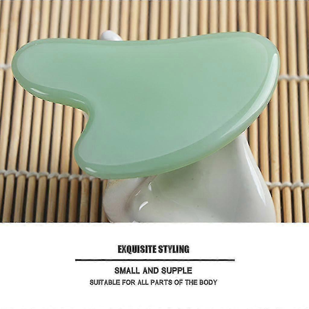 Mng Gua Sha Facial Massage Chinese Medicine Natural Jade Board Scraping Tool