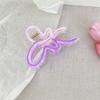 Sweet Gradient Hollow Butterfly Claw Clip Women  New Cute Temperament Pan Hair Shark Clip Girl Hair Accessories