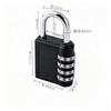 1Pcs Combination Lock Resettable 4 Digit Padlock with Combination Waterproof and Heavy Duty Combination Padlock Outdoor