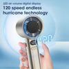 USB Rechargeable Small Electric Fan 120 Gears Adjustable Desktop Fan Handheld Fan  Student