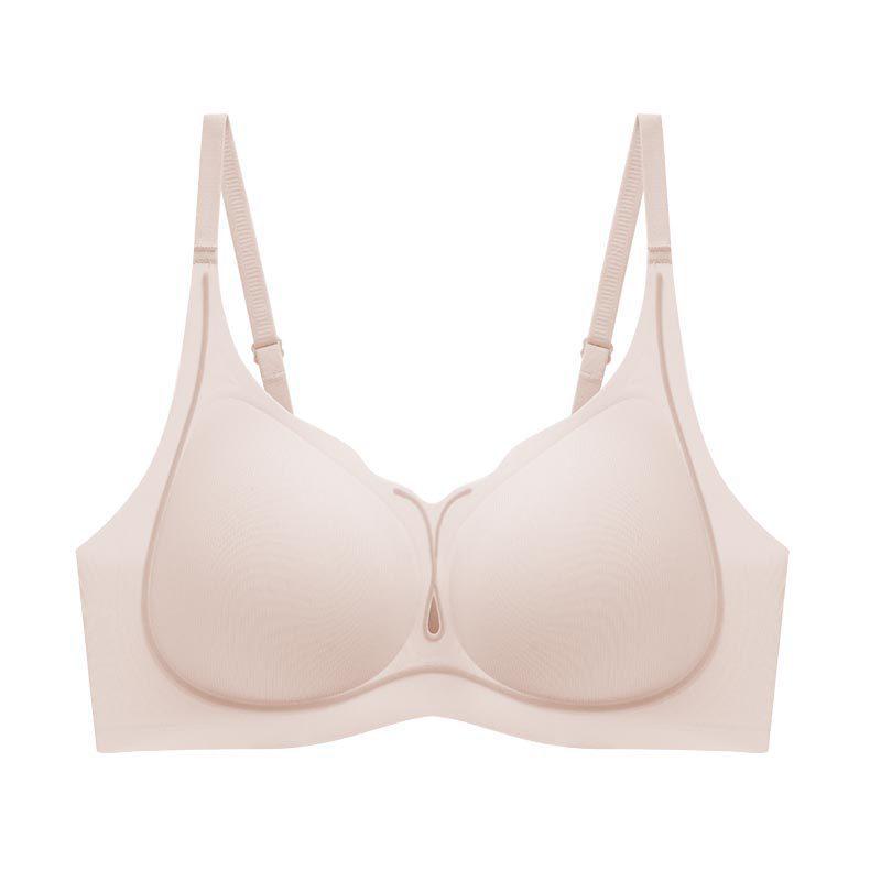

Mesh stripes comfortable gathering underwear small breasts show large breasts anti-sagging thin seamless M34/75