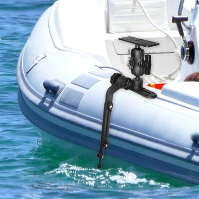 Baza de montare pentru cautatorul de pesti Suport electronic marin, placă Hardware pentru caiac Suport rotativ pt