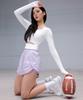 XEXYMIX Woven Logo Banding Two-In-One Shorts Xfk3Ps1001