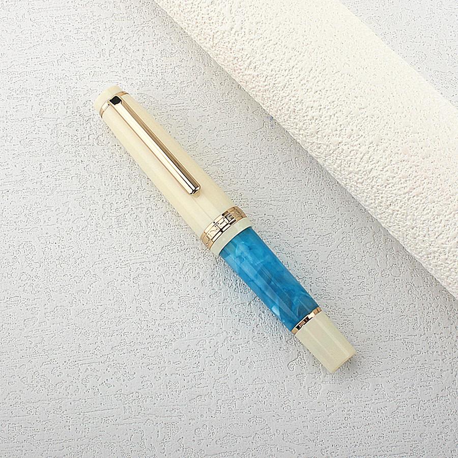 

JINHAO 82 Mini Acrylic Fountain Pen Acrylic F Nib Business Writing Ink Pens Gold Clip School Office Supplies Pens for Writing F0.5MM