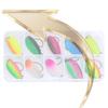 12Pcs Realistic Trout Bait with Single Hook Artificial Trout Spinner Lure Colored Spinner Fishing Lure for Pike Perch Salmon