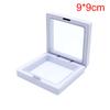 White Transparent Suspension Display Cases Jewelry Box Necklace Storage Holder