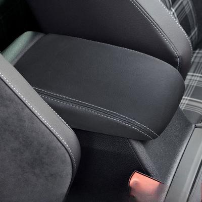 Leather Car Armrest Box Protector Cover For Golf 7 MK7 2012 -2019 Central Control Interior Accessories
