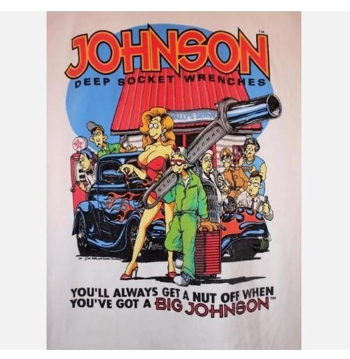 Big Johnson t shirt One sided new cotton shirt best GIFT Unisex T-Shirt XL