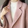 Wool Coat Elegance Coats Jackets Women Autumn Winter Jacket Women Long Sleeve Office Lady Trench Coat