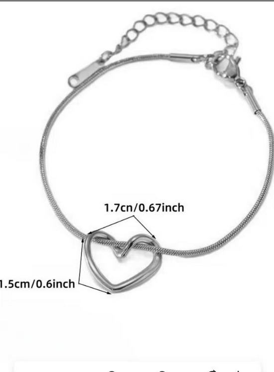 Elegant Titanium Steel Heart Necklace for Women - Hollow Design, Light Luxury, Versatile Clavicle Chain