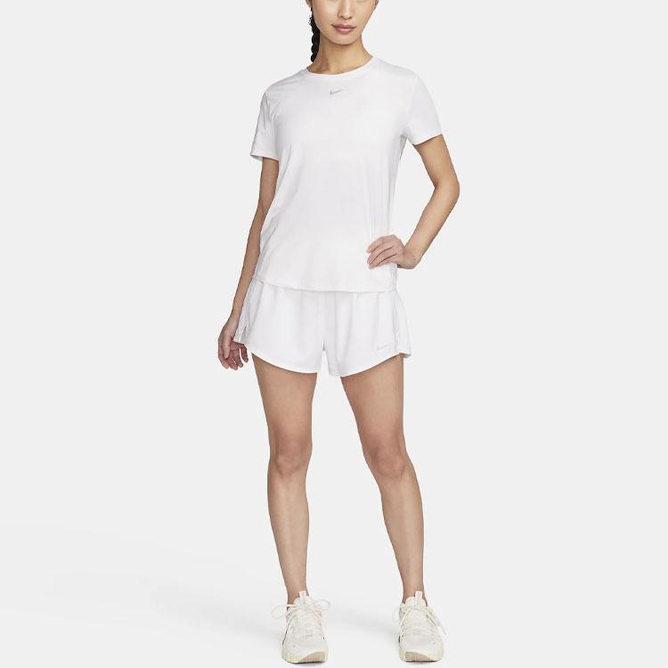 New Nike One Classic Dri-FIT Women'ss Running Training T-Shirt White FN2799-100