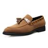 9611 Leather Shoes Men's New Trend Business Pointed Men's Shoes Korean Version British Sulu Versatile Casual Pedal