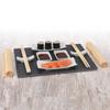 2x Sushi Serving Set Stone Tray Bowl Chopsticks Mat Gift