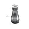 Plant Pot Transparent Vases Hydroponic Flower Vases Diamond Shaped Plastic Vase Home Decor Ornaments Modern Home Decoration