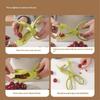 Cherry Pitter Manual Press Food Chopper Perfect For Home Kitchen Baking Jam Making And Fresh Fruit Prep