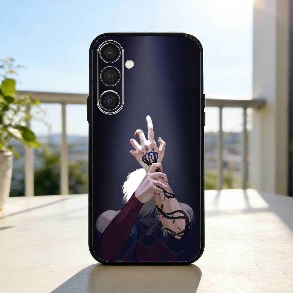M-Michael K-Kaiser Anime Phone Case For Samsung A73,A21s,A22,A31,A32,A52,A53,A71,A80,Soft Black Shell
