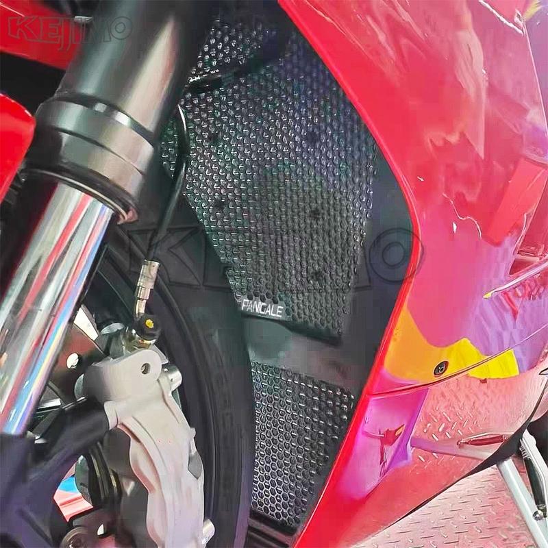 Pentru Ducati Panigale V4 S/V4s 2018-2025+Set Protecție Radiator Accesoriu Motocicletă Grilă Radiator Capac Protector Aluminiu CNC