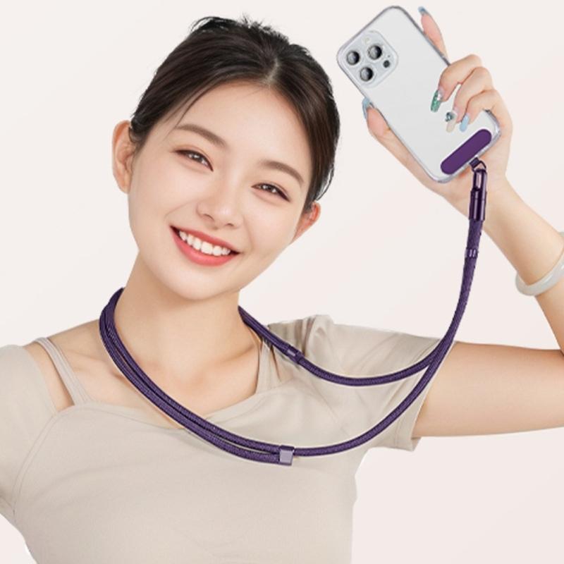 Crossbody/Neck Phone Strap Versatile Phone Lanyard Flexible Mobile Phone Lanyards Easy to Carry Strap for Smartphones