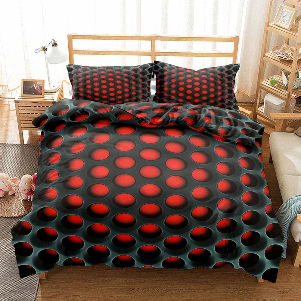 Comforter Magical Space Optical Art Bedding Set Single Twin Double Queen King Cal King Size Set