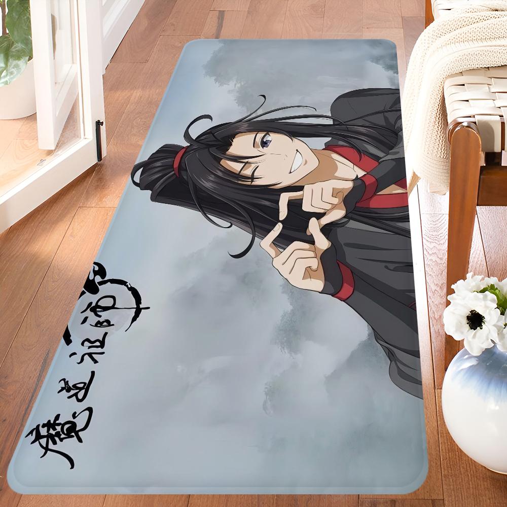 Mo Dao Zu Shi MDZS Anime Floor Mat Cheaper Anti-slip Modern Living Room Balcony Printed Bedside Mats