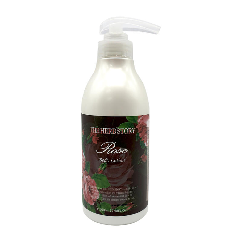 THE HERB STORY Feuchtigkeitsspendende Körperlotion Rose 500ml