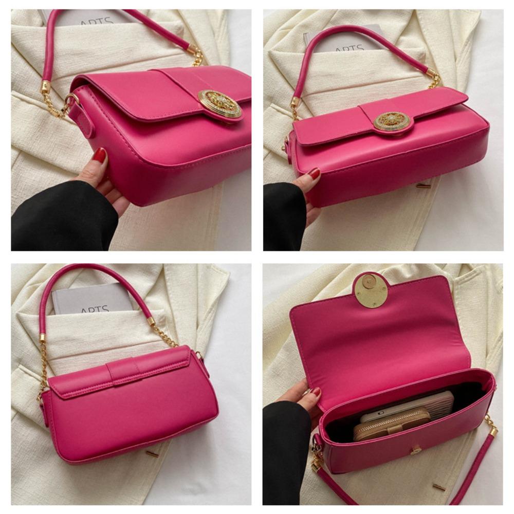 Minority women's diagonal cross hand-held single shoulder small square bag armpit bag