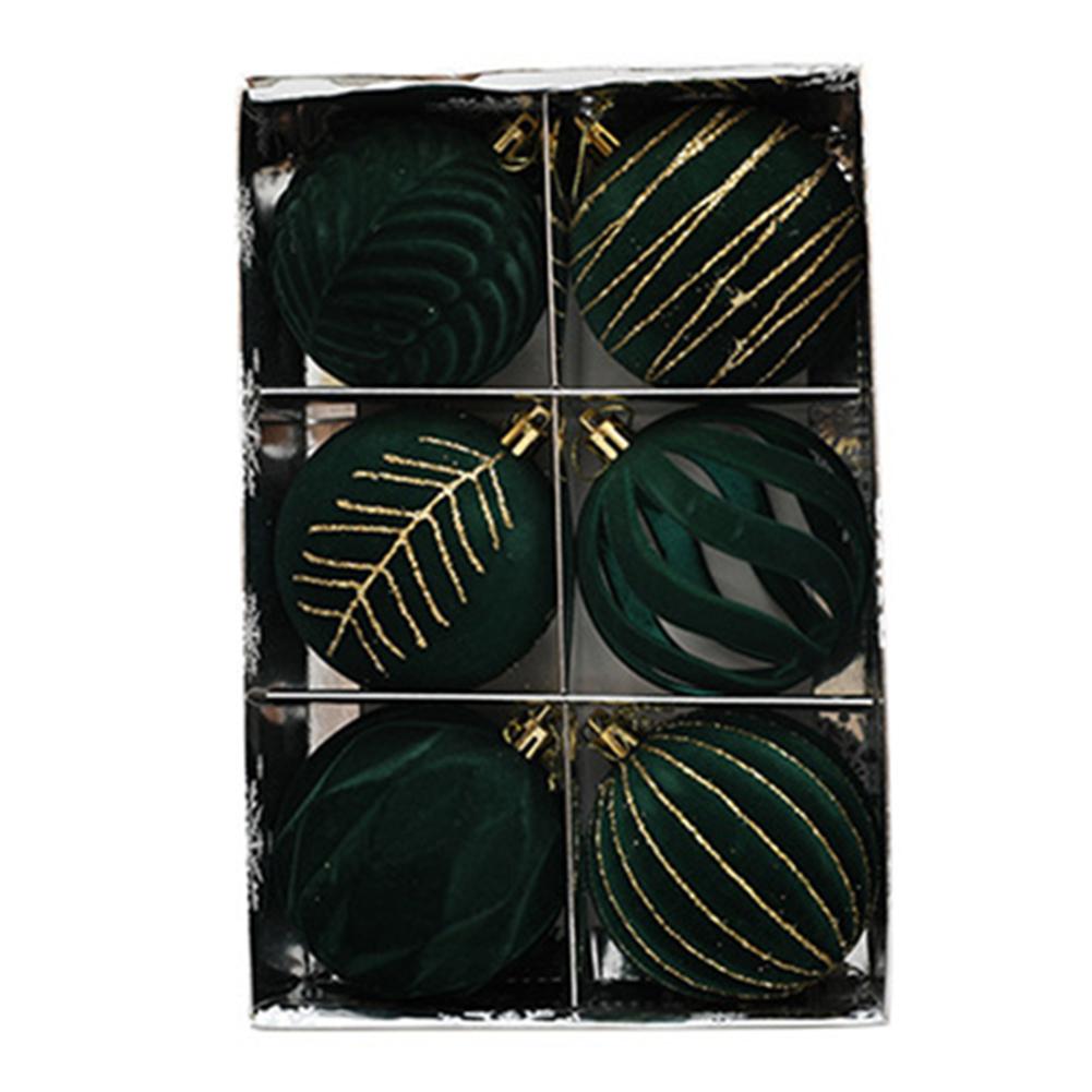 Christmas Party Decor Festive Tree Decor Christmas Ball Set Garden Wedding Decorations Sturdy Material Construction