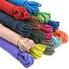 Colorful Stretch Round Elastic Cord Rope 0.5mm-20mm Polyester Wrapped Elastic Drawstring Cord for Garment