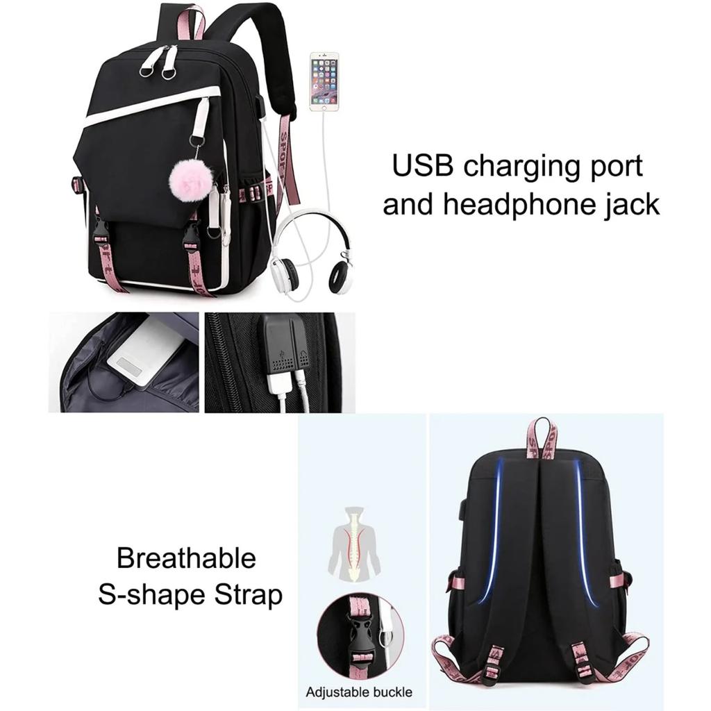 Novel Fashion Big Capacity Student Backpack Children Gift School Bag