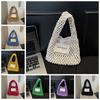 Leisure Beach Hollow Handbag Summer Woven Totes Bag Trendy Straw Crochet Bag  Travel