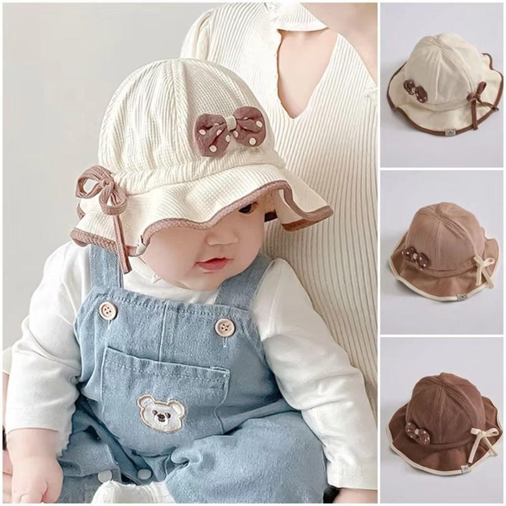 Breathable Fisherman Hat Cute Toddler Basin Cap Fashion Baby Bucket Hat Outdoor