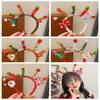 Hair Accessories Santa Claus Hair Hoop Merry Chritmas Antler Hair Hoop Christmas Headband  Party
